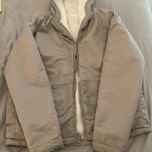 Fabletics reversible Rain/Sherpa jacket